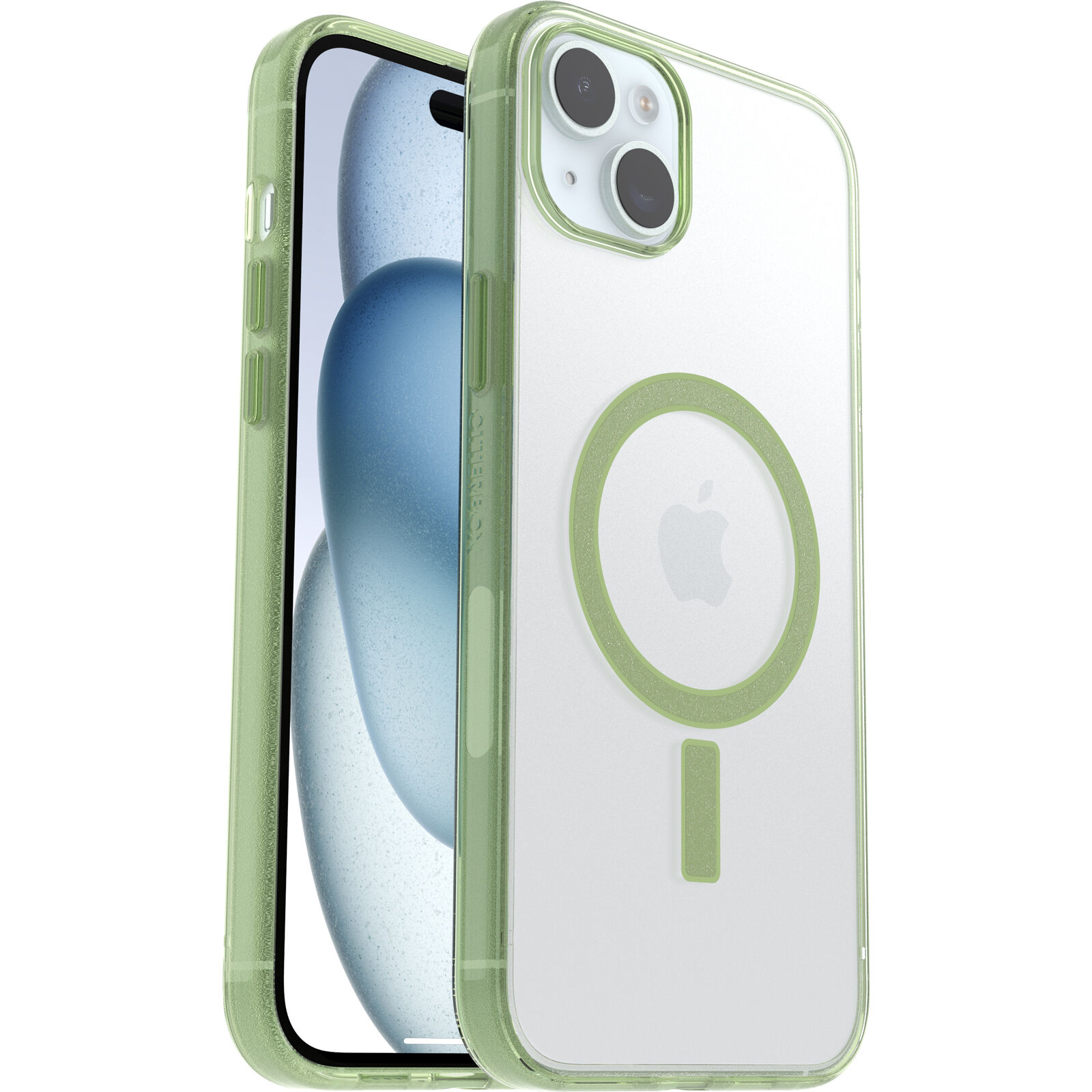 Clear and Color iPhone 15 Plus Case OtterBox Lumen Series